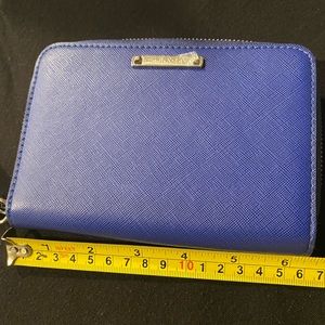 Stella & Dot Cobalt Blue Tech Wallet
